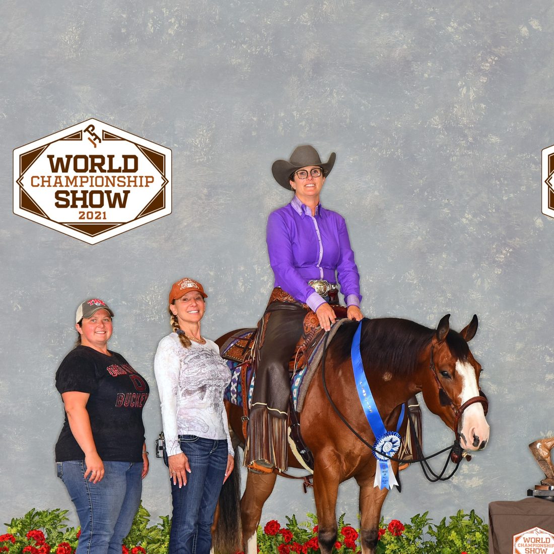 Iris Austin at the 2021 APHA World Championship Show, Reserve World Champion